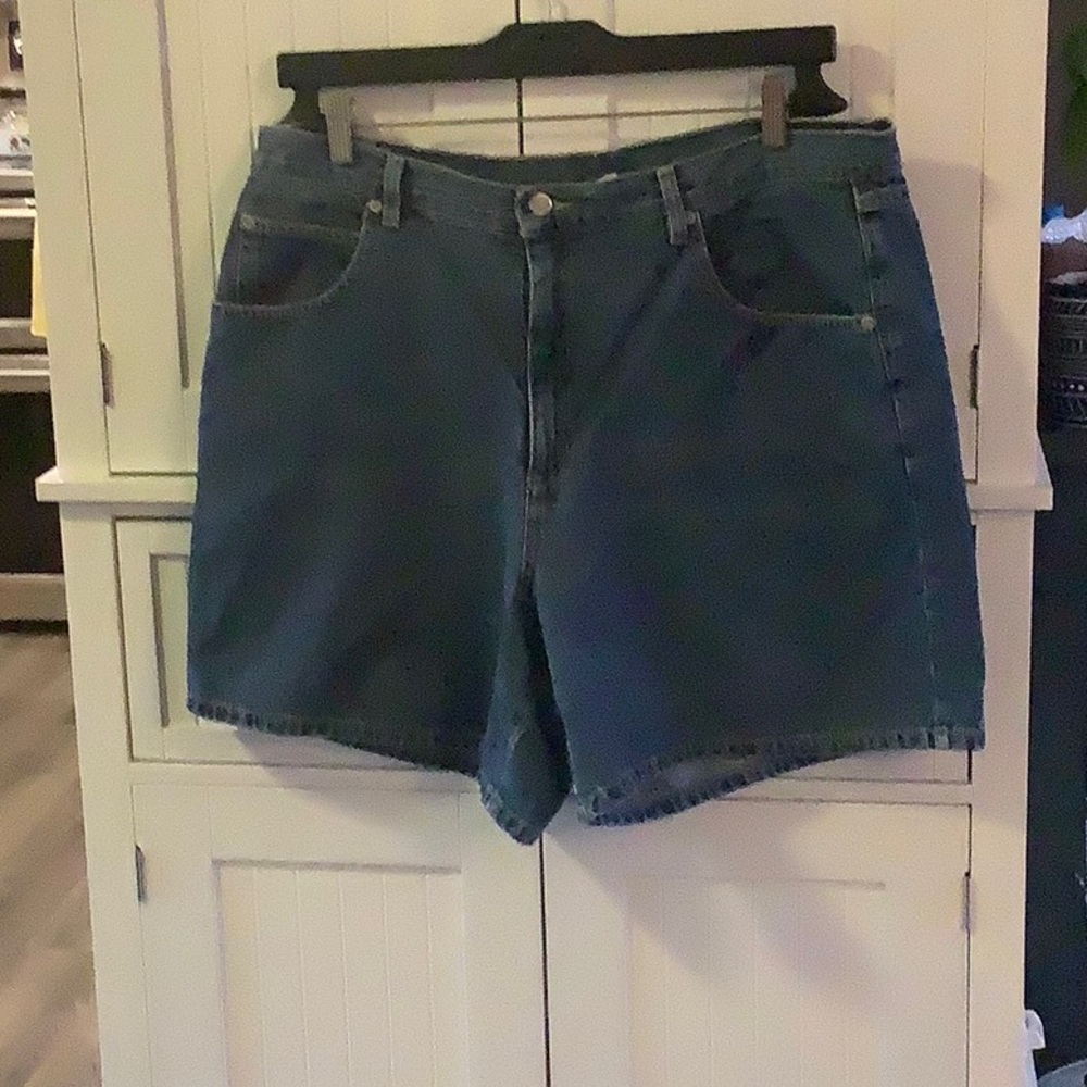 Wide Legged Jean Shorts